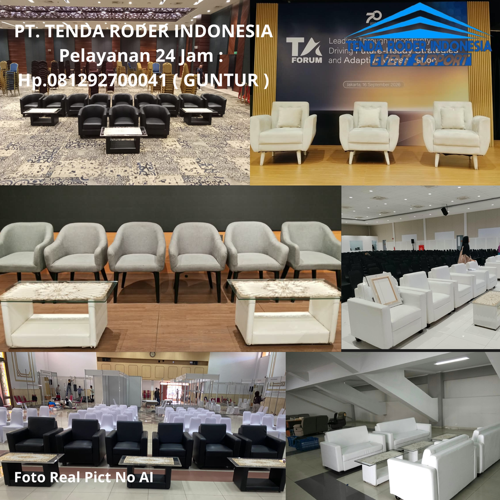 Sewa Aneka Sofa Dan Tenda Roder Tangerang