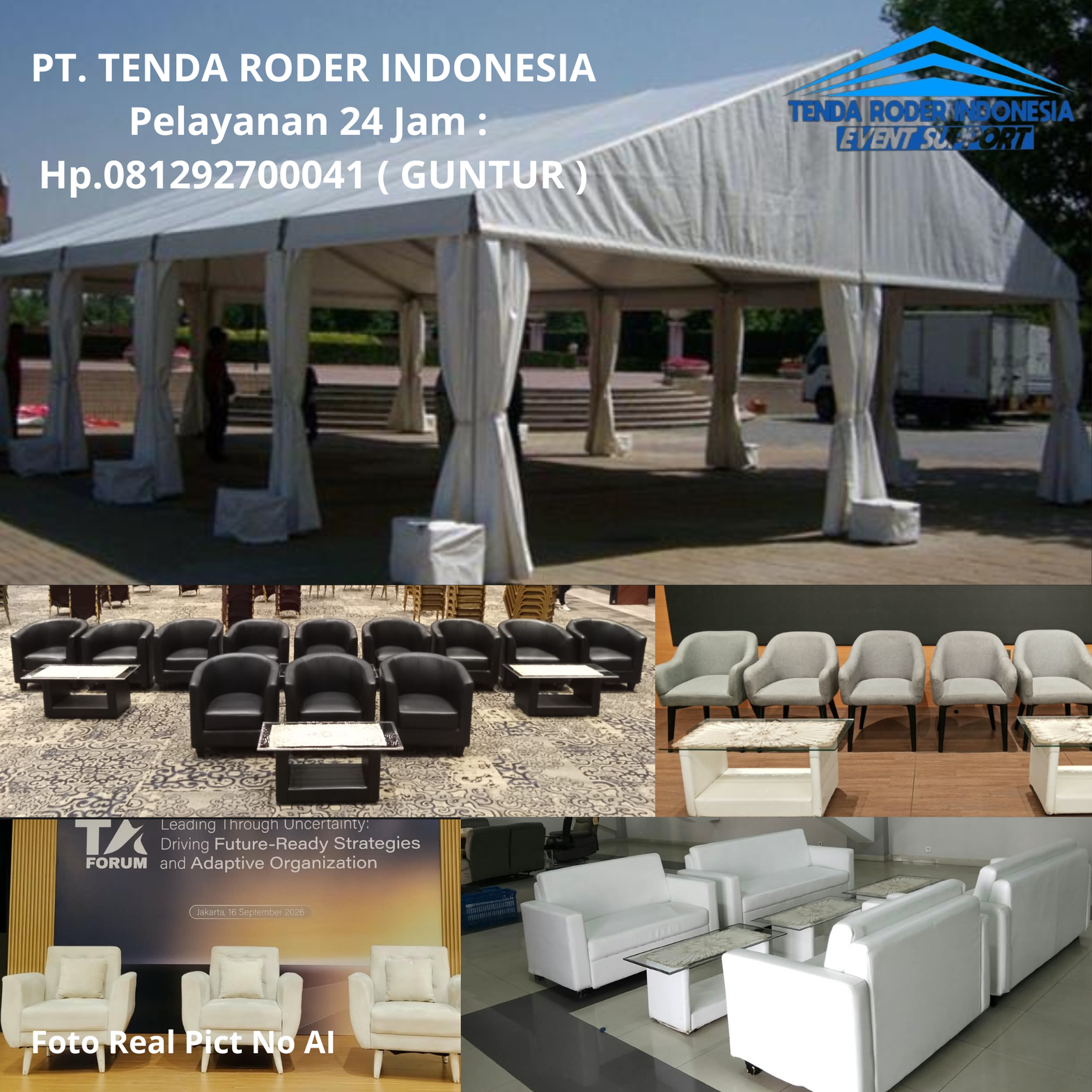 Sewa Aneka Sofa Dan Tenda Roder Tangerang