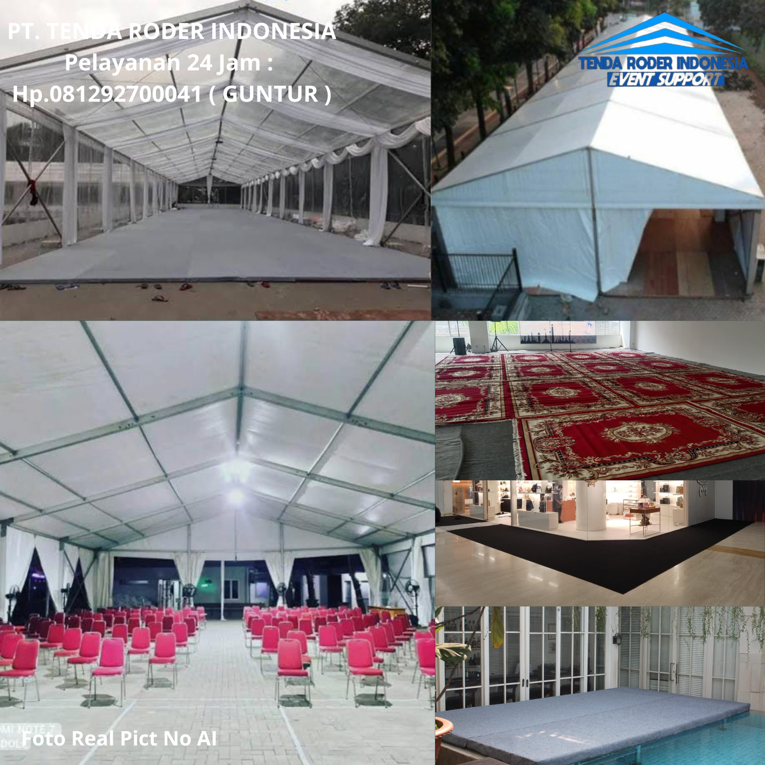Sewa Flooring,Karpet,Tenda Roder Jakarta 081292700041
