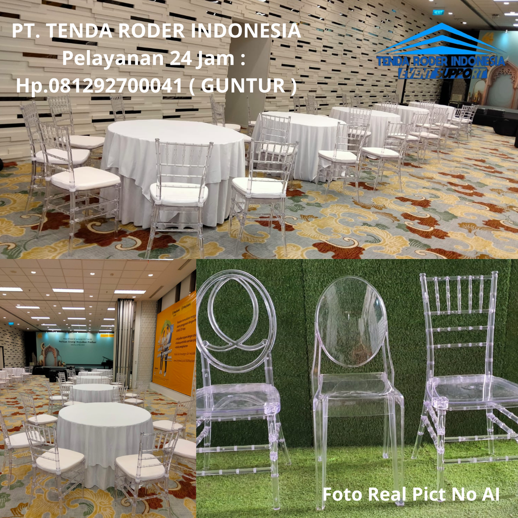 Sewa Kursi Acrylic,Tenda Roder Depok 081292700041