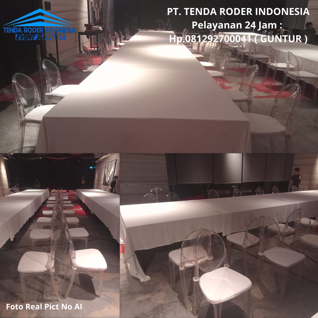 Sewa Kursi Ghost Acrylic, Tenda Roder Cilegon 081292700041