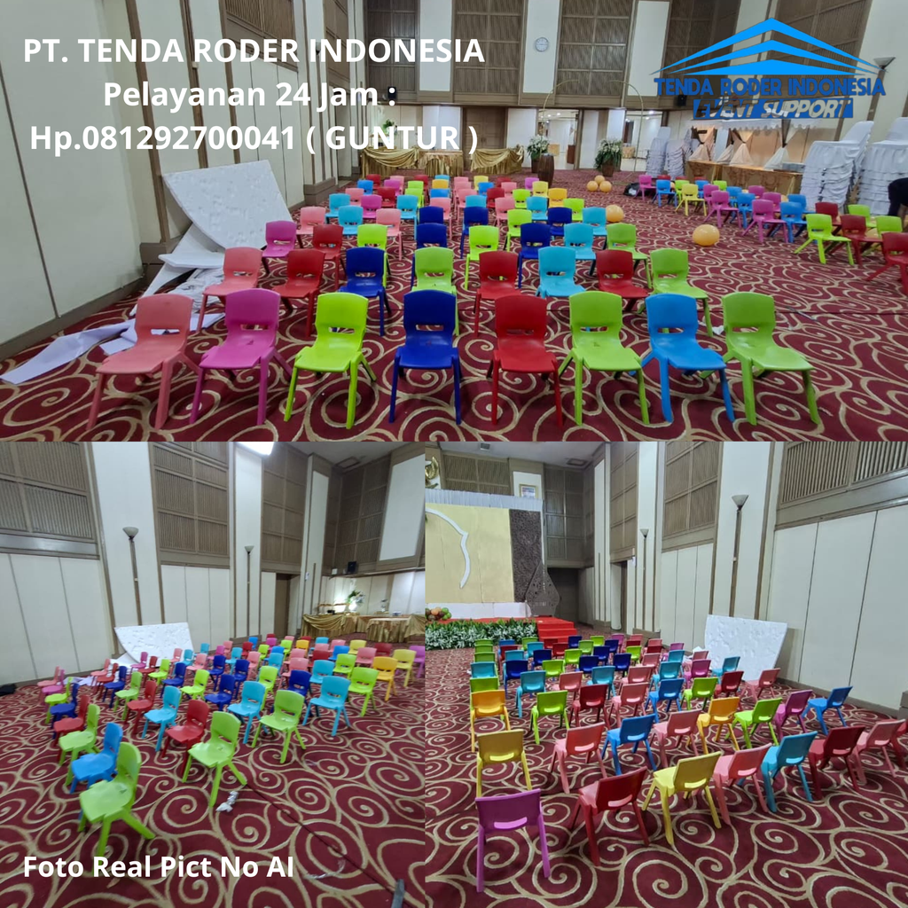 Sewa Kursi anak warna-warni,Tenda Roder Jakarta Selatan 081292700041