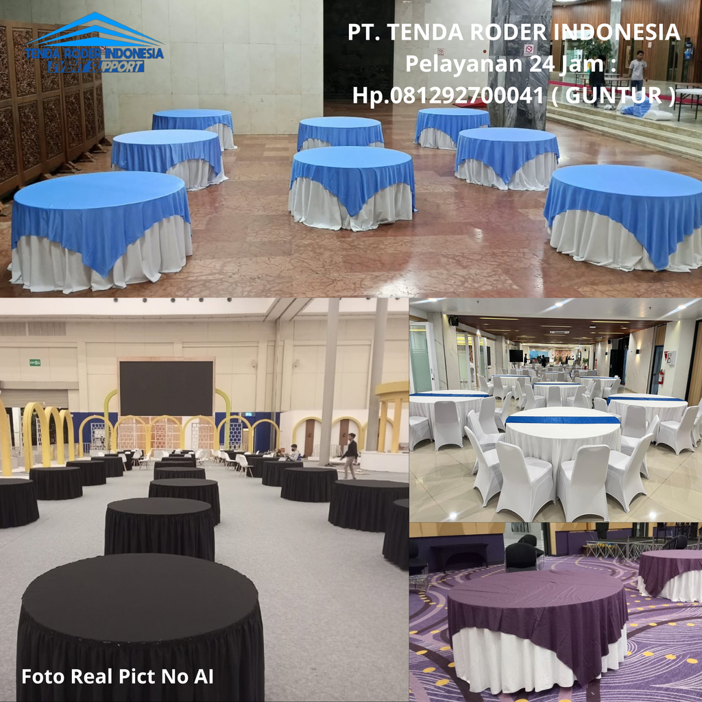 Sewa Meja Bulat Dan Tenda Roder Bogor 081292700041