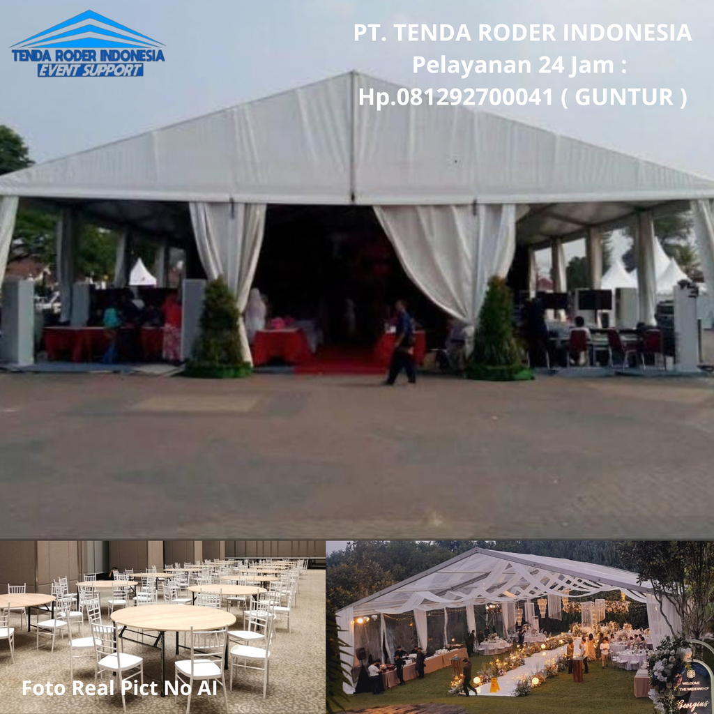 Sewa Meja Bulat Dan Tenda Roder Bogor 081292700041
