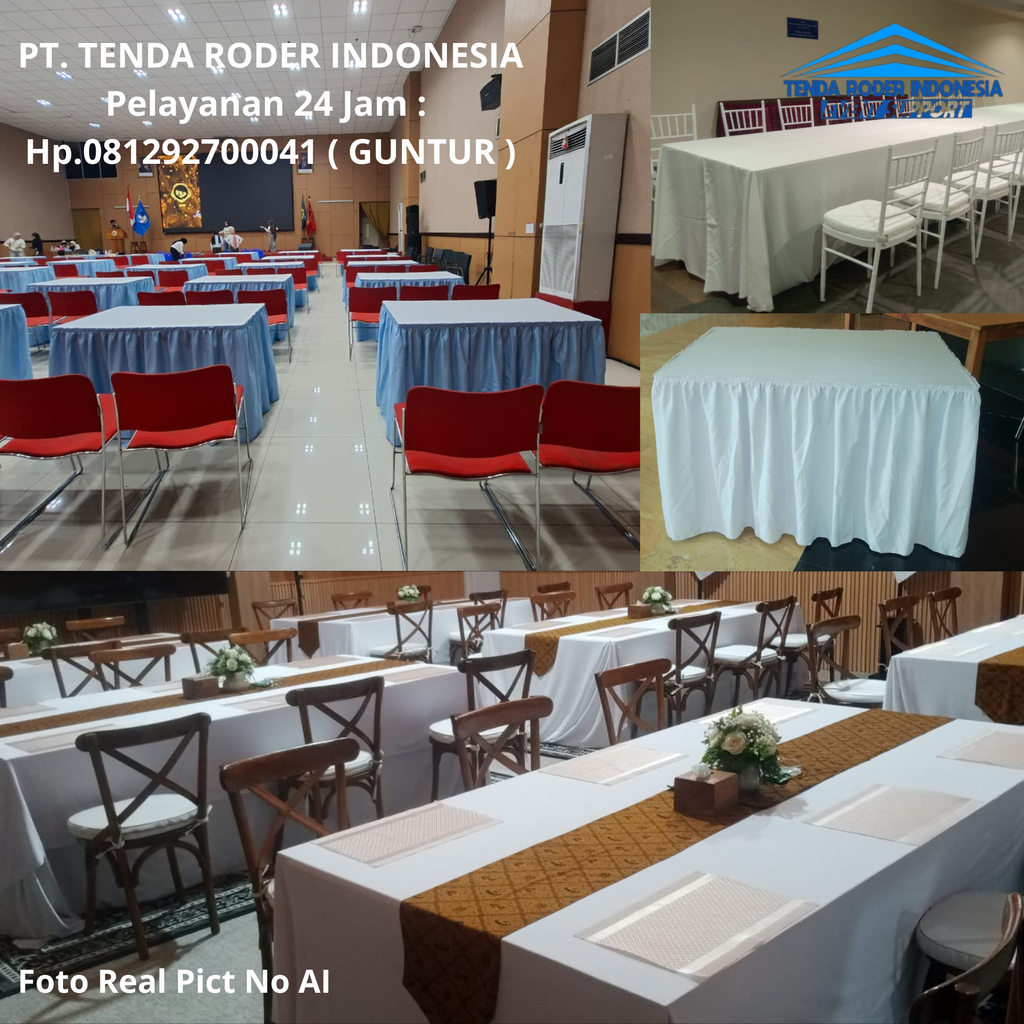 Sewa Meja Kotak,Kursi susun,Tenda Roder Tangerang 081292700041