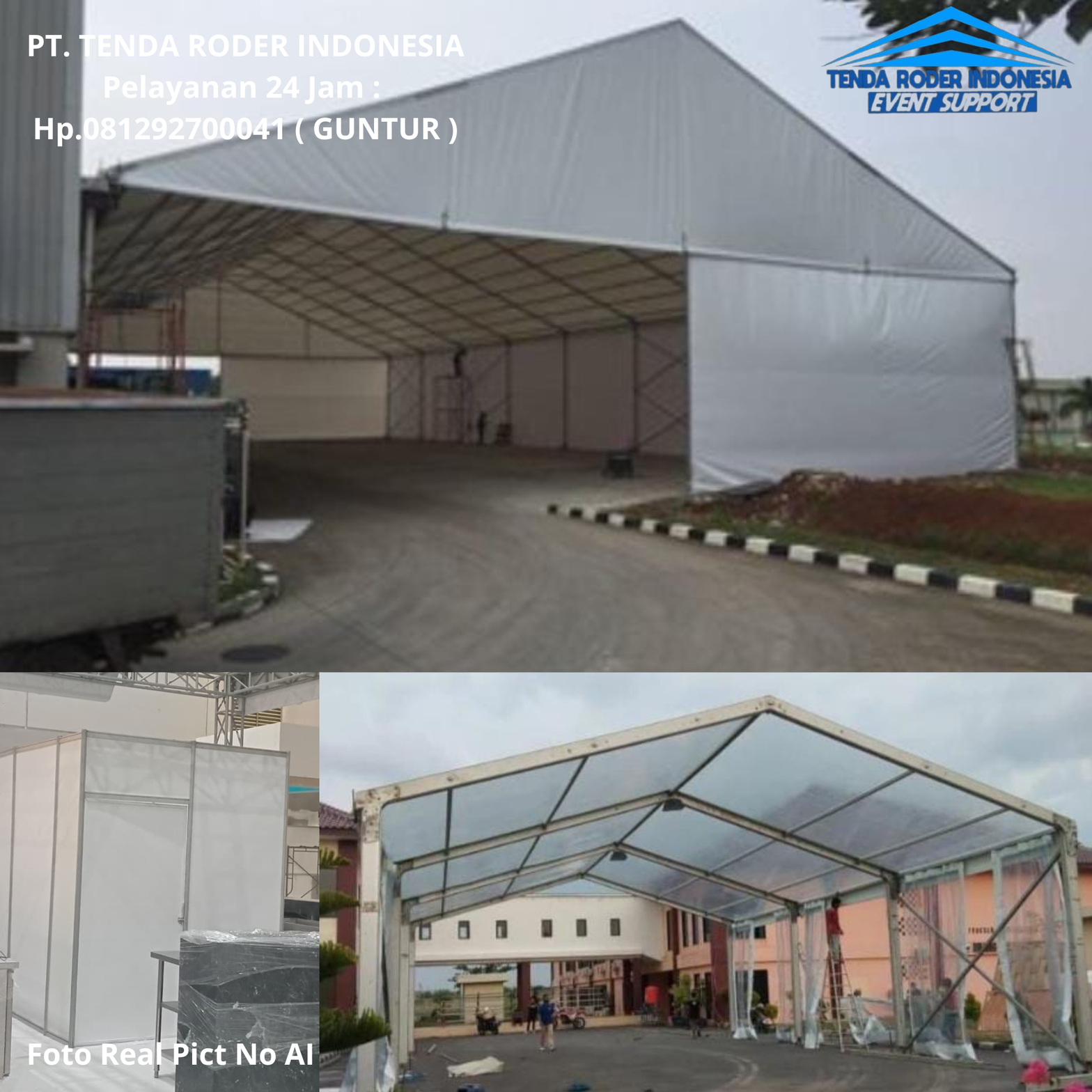 Sewa Ruang Partisi Putih, Tenda Roder Purwakarta 081292700041