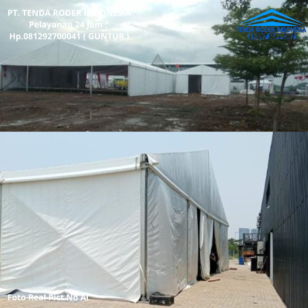 Sewa Ruang Partisi Putih, Tenda Roder Purwakarta 081292700041