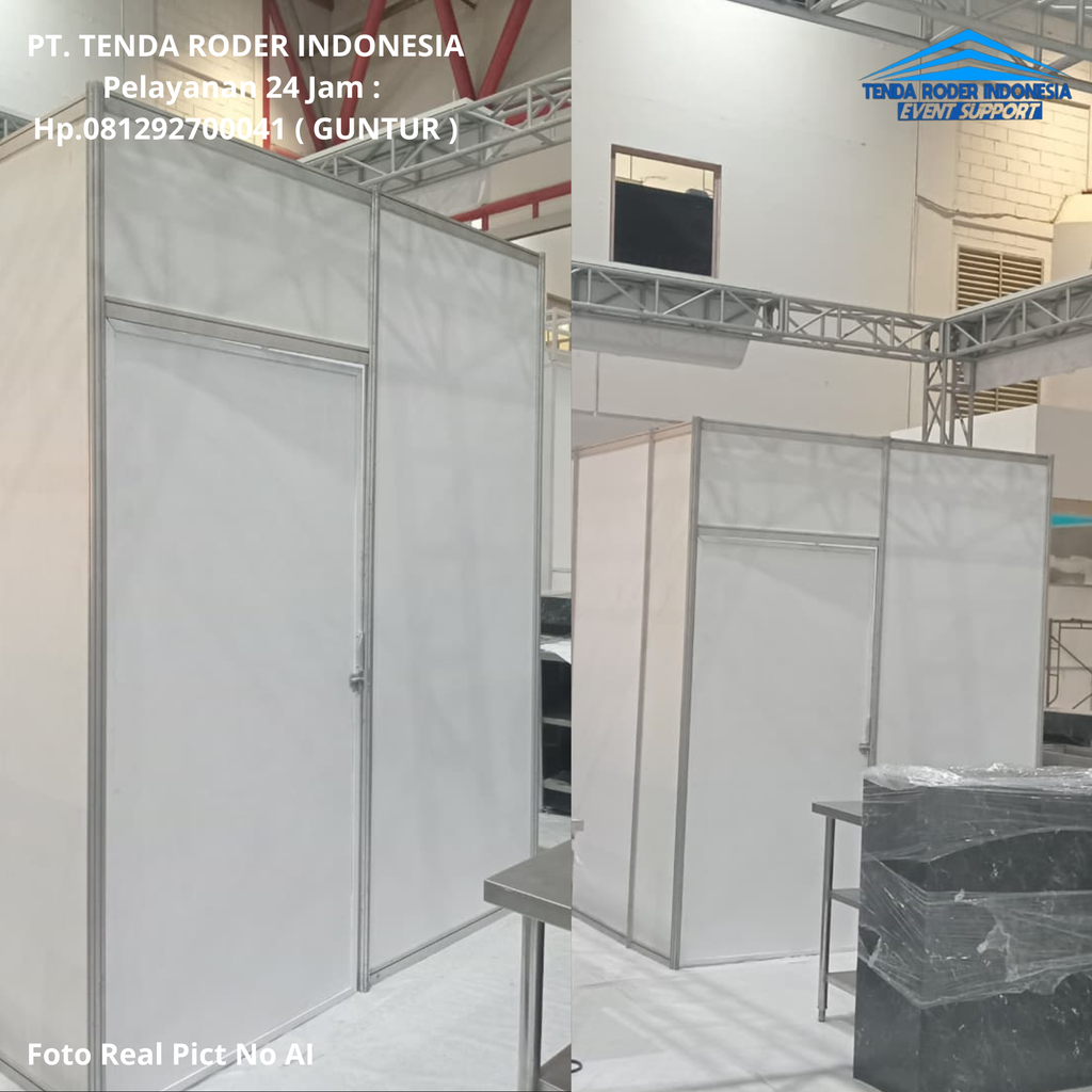 Sewa Ruang Partisi Putih, Tenda Roder Purwakarta 081292700041