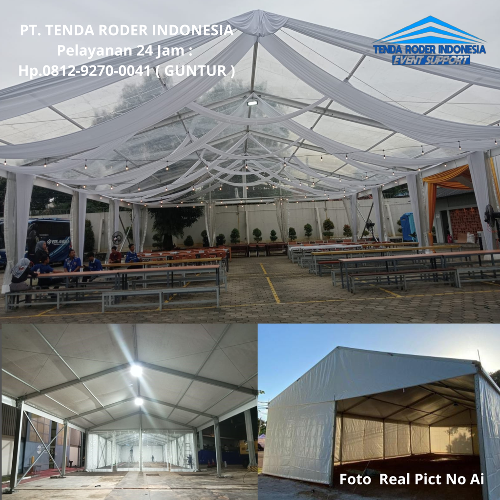 Sewa TENDA RODER Bandung 0812-9270-0041