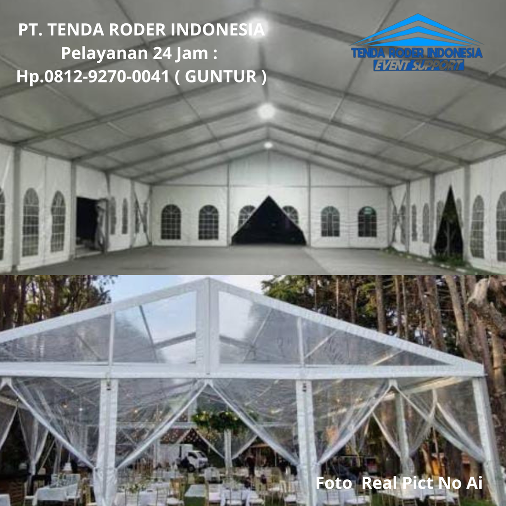 Sewa TENDA RODER Desain Paling Unggul Di Jakarta 0812-9270-0041