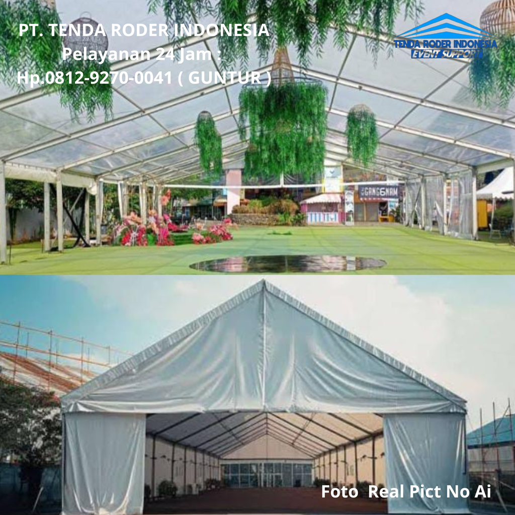 Sewa TENDA RODER Desain Paling Unggul Di Jakarta 0812-9270-0041