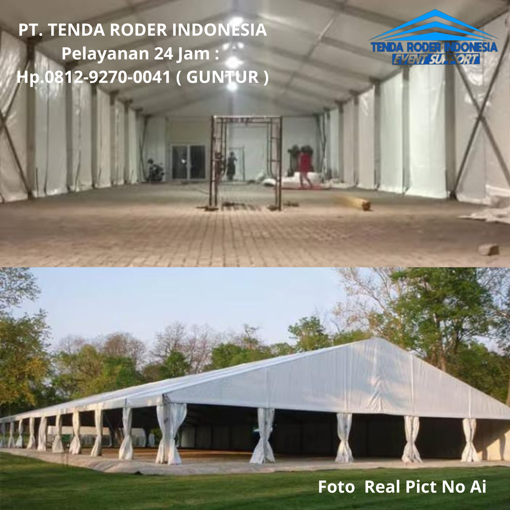Sewa TENDA RODER Desain Paling Unggul Di Jakarta 0812-9270-0041