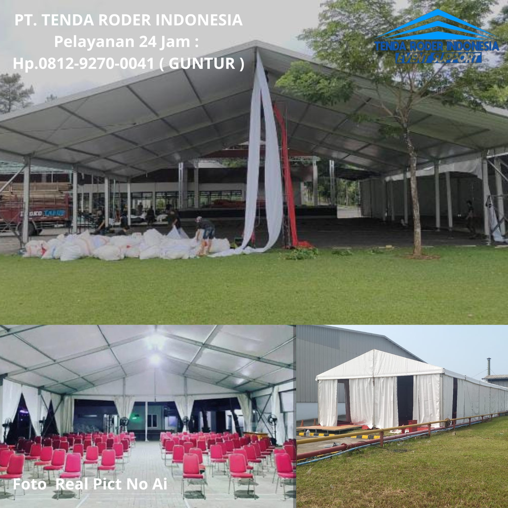 Sewa TENDA RODER Kendal 0812-9270-0041