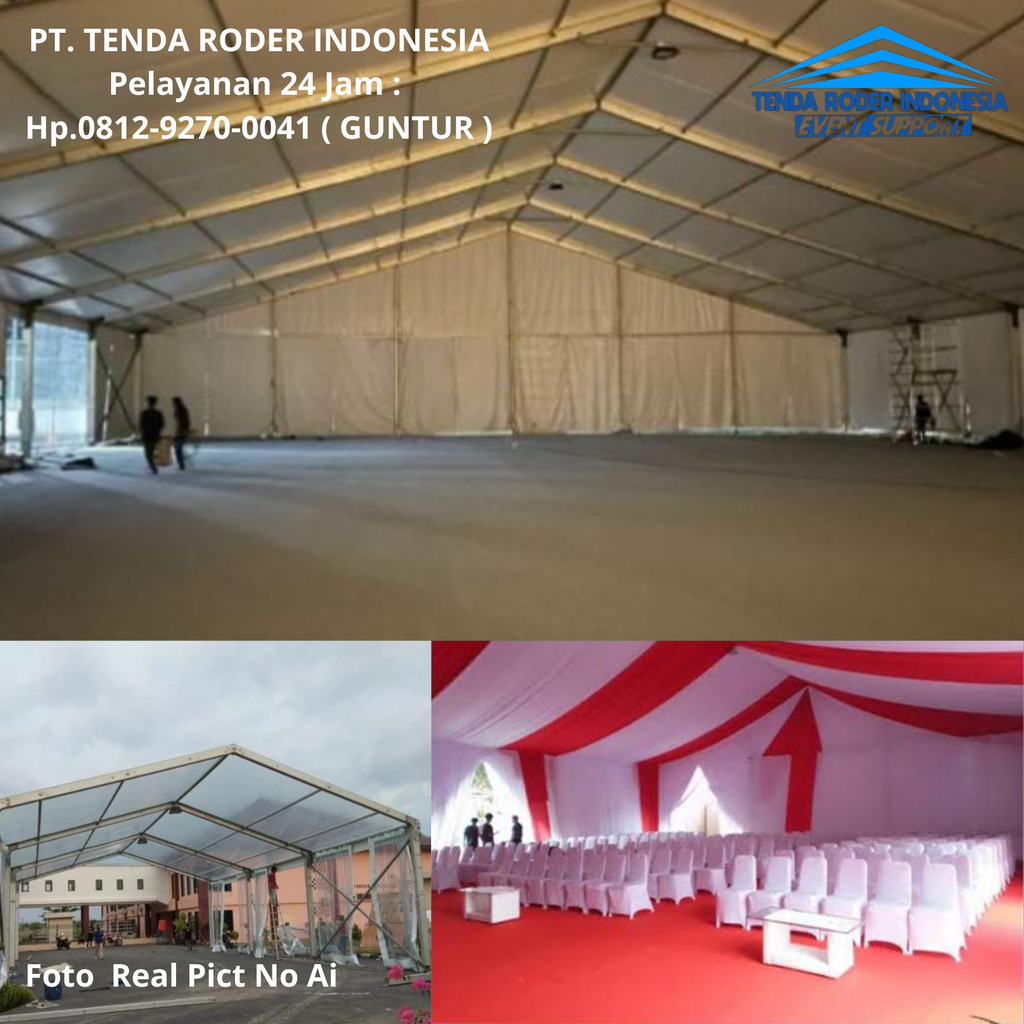 Sewa TENDA RODER Kendal 0812-9270-0041
