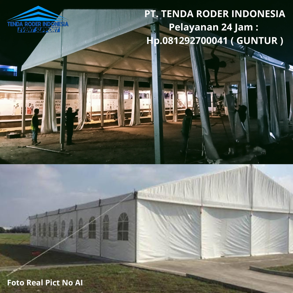 Sewa TENDA RODER Lengkap Kebumen