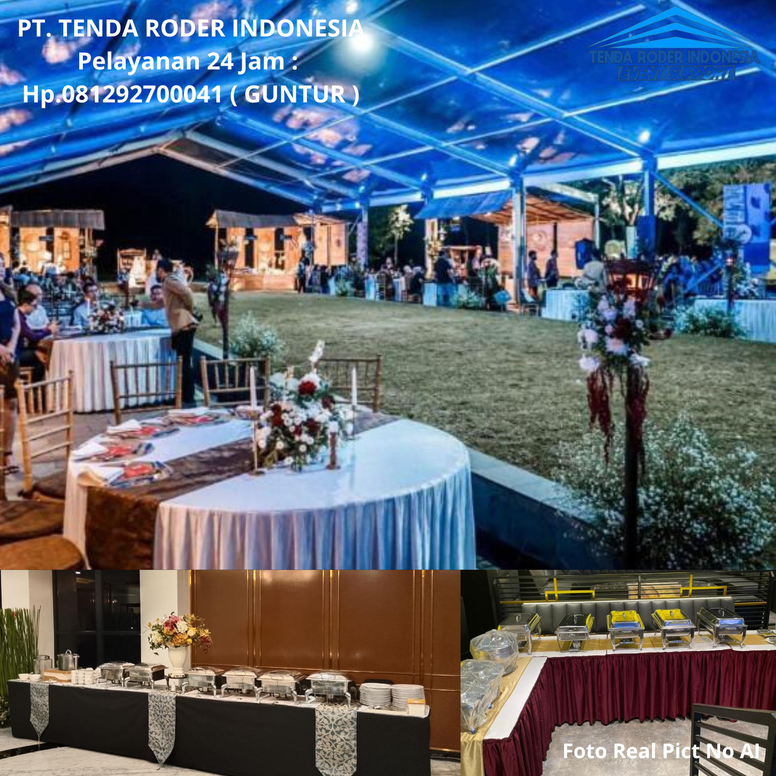 Sewa Tenda Roder Dan Alat Catering Lengkap Depok 081292700041