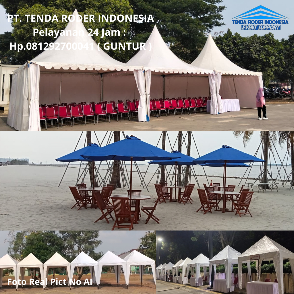 Sewa Tenda Roder Dan Aneka Tenda Lainnya Tangerang 081292700041
