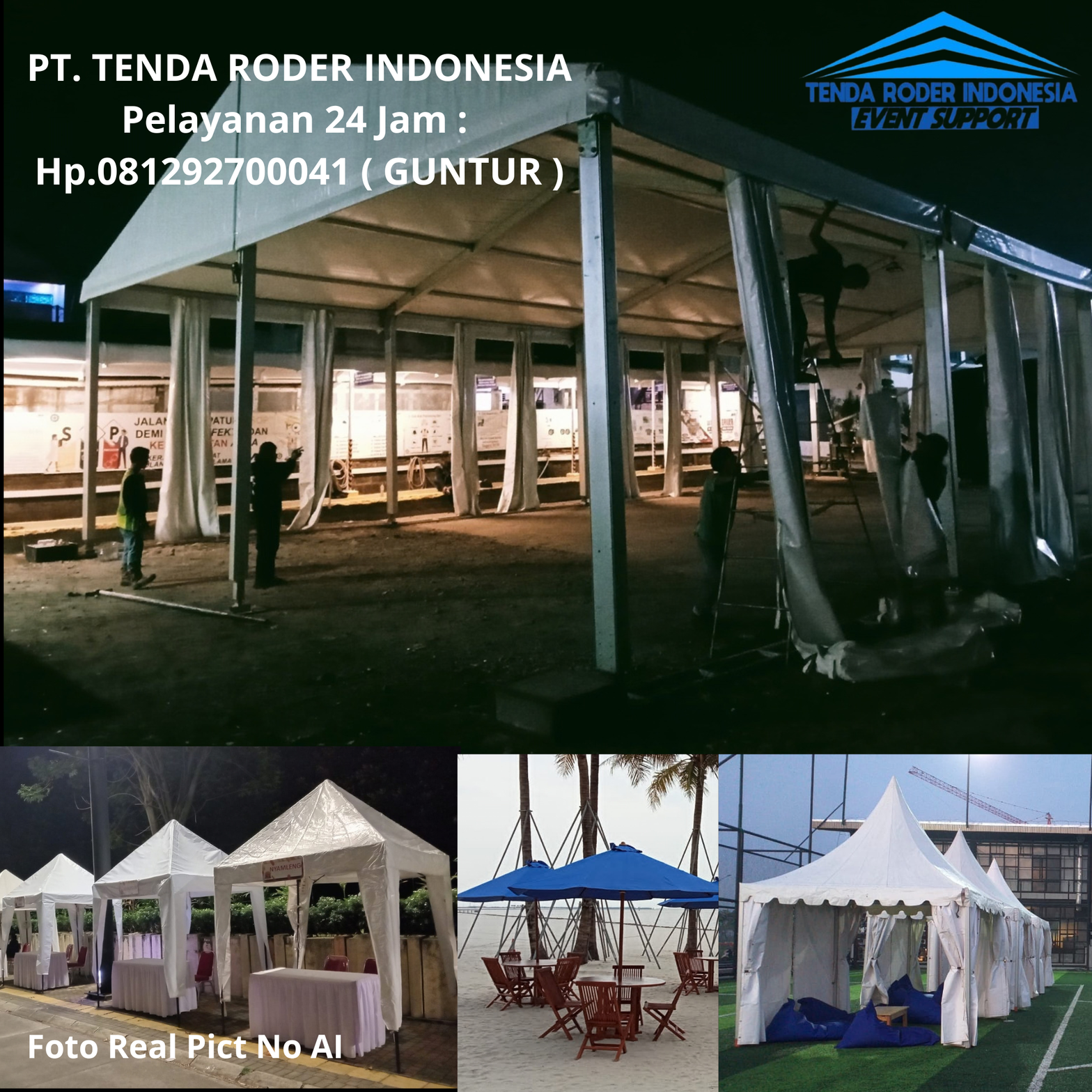 Sewa Tenda Roder Dan Aneka Tenda Lainnya Tangerang 081292700041