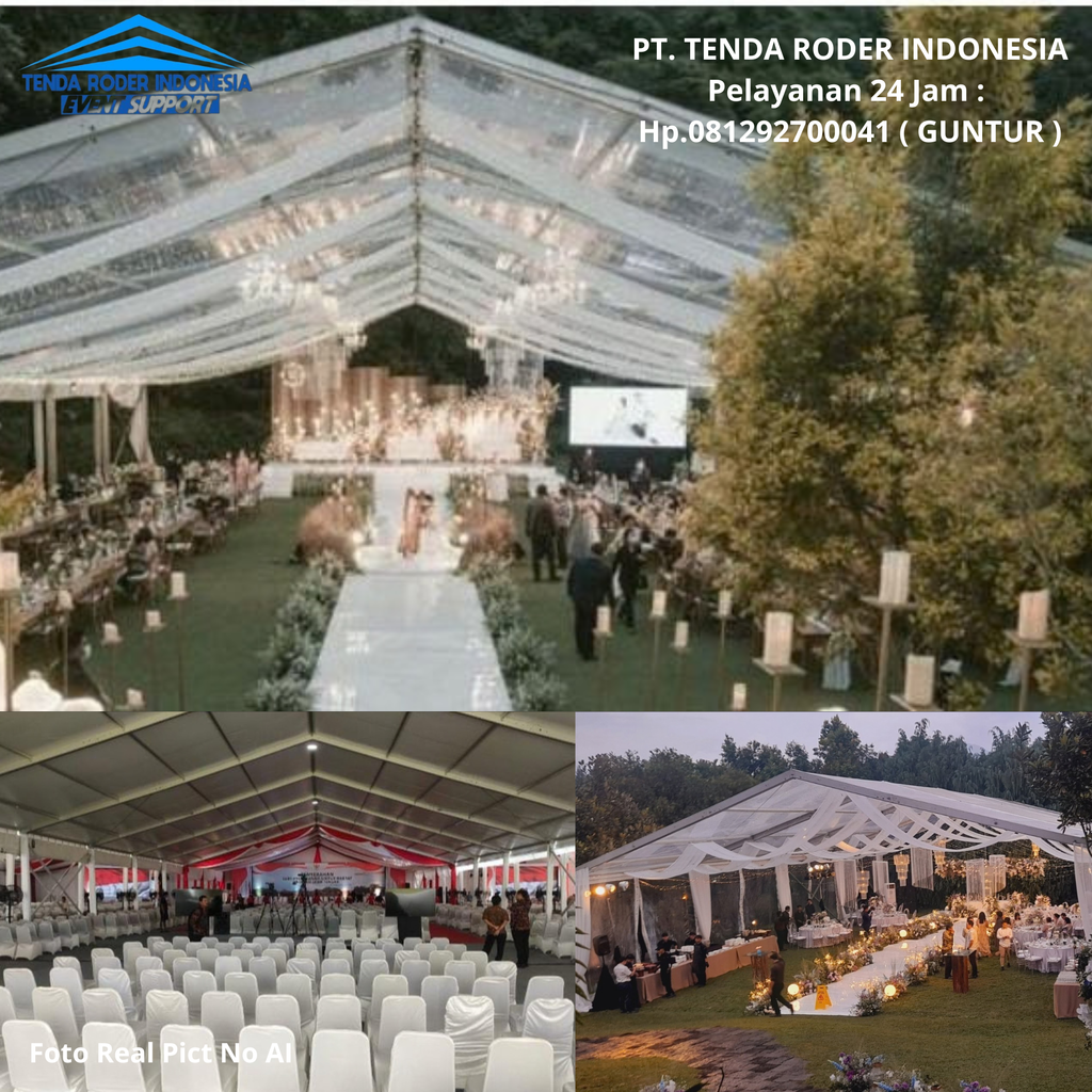 Sewa Tenda Roder Kesan Gedung Mewah Semarang 081292700041