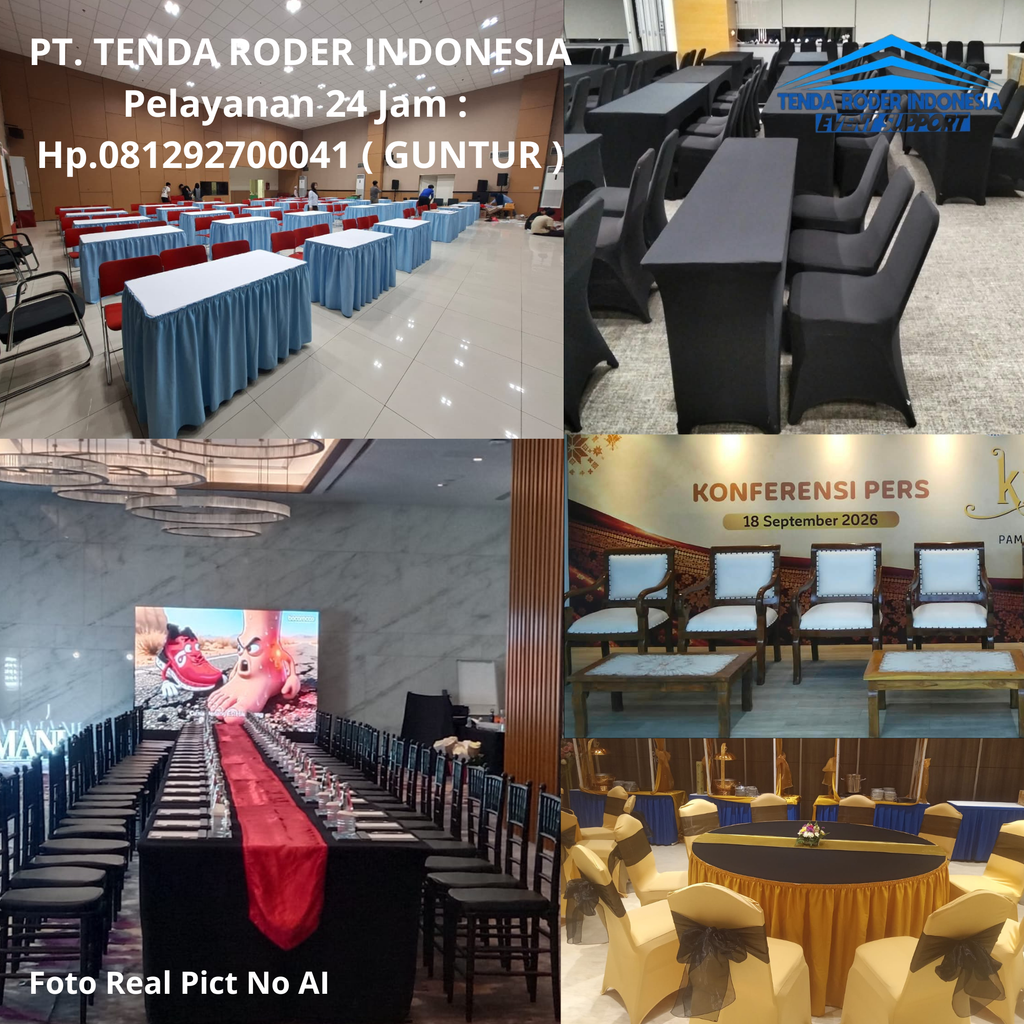 Sewa Tenda Roder, Kursi, Meja Kualitas Unggul di BSD 081292700041