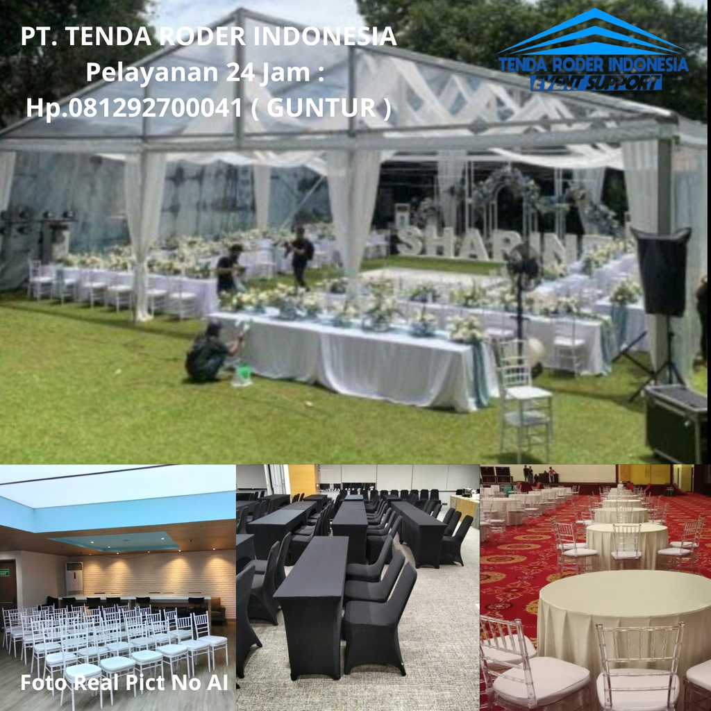 Sewa Tenda Roder, Kursi, Meja Kualitas Unggul di BSD 081292700041
