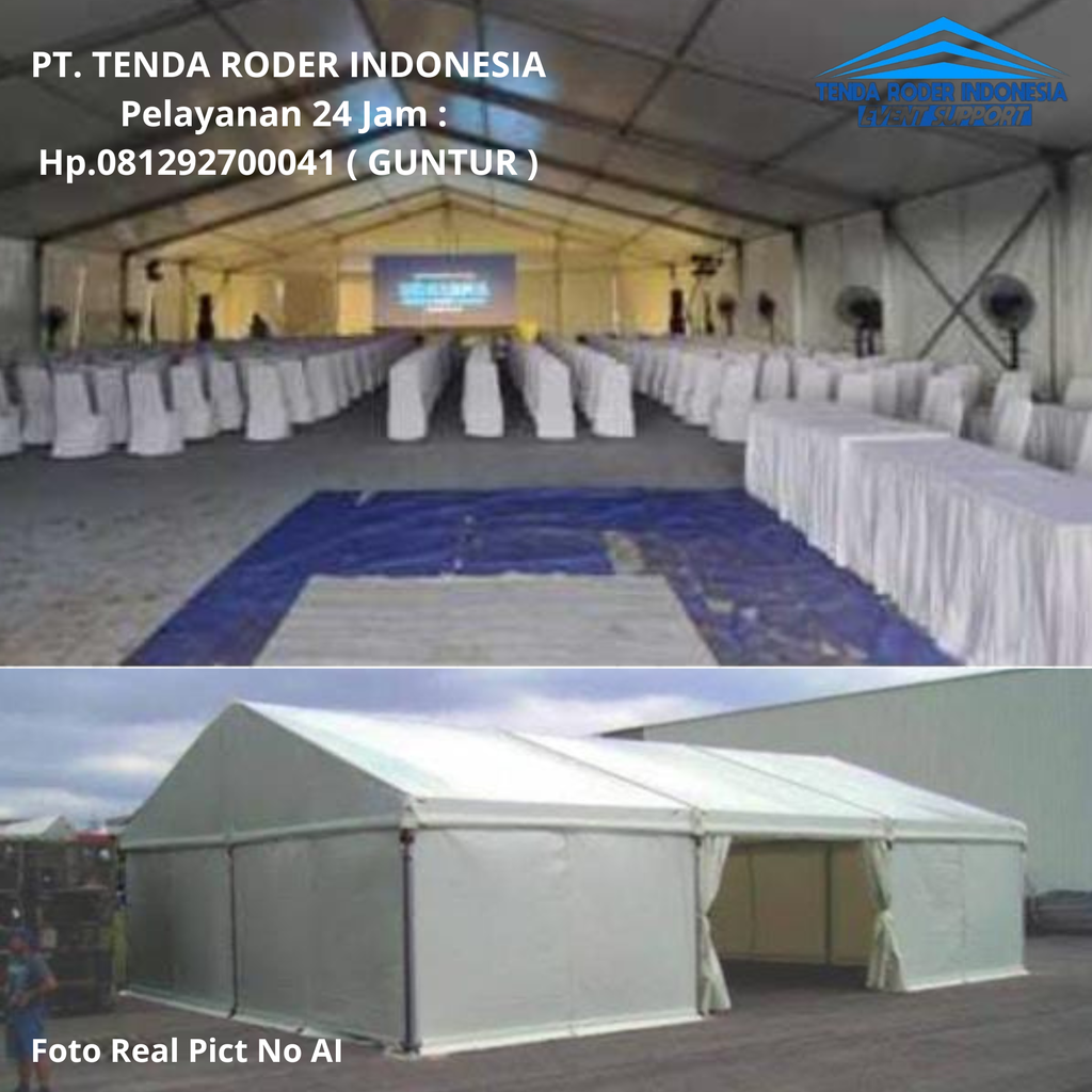 Sewa Tenda Roder Paling Komplit Banyak Pilihan Ukuran Di Jakarta Barat