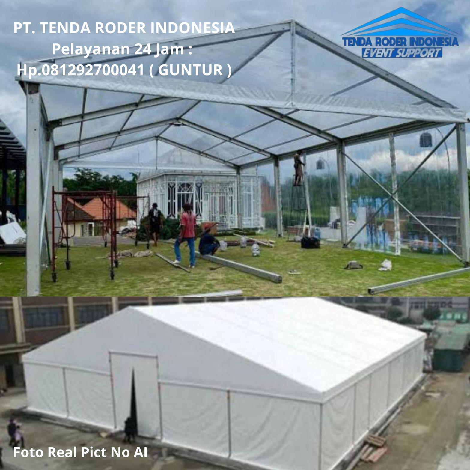 Sewa Tenda Roder Paling Komplit Banyak Pilihan Ukuran Di Jakarta Barat