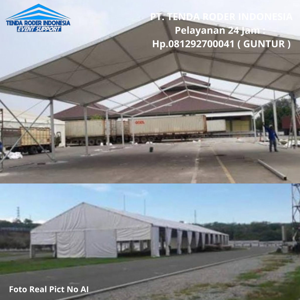 Sewa Tenda Roder, Tim Pasang Profesional, Di Jakarta