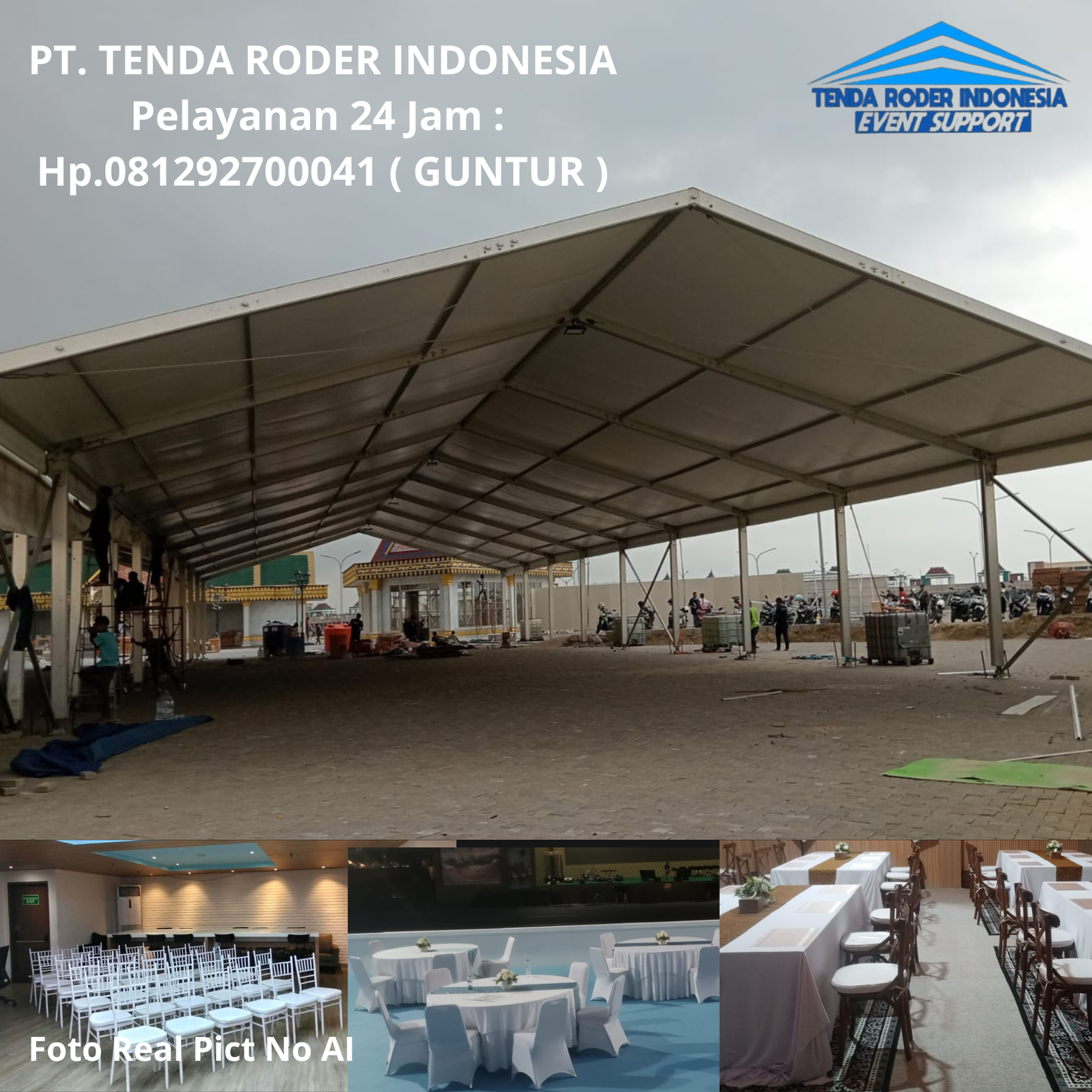 Sewa Tenda Roder,Round Table,Kursi Jakarta