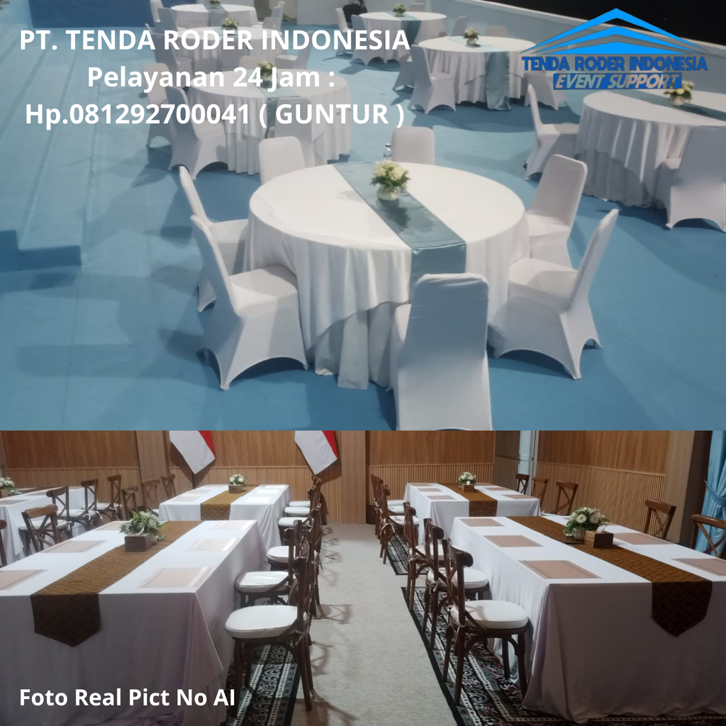 Sewa Tenda Roder,Round Table,Kursi Jakarta
