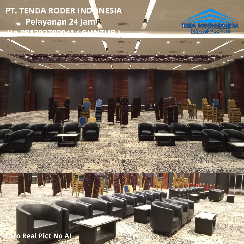 Sewa Tenda Roder,Sofa Hitam Oval Kebon Kacang 081292700041