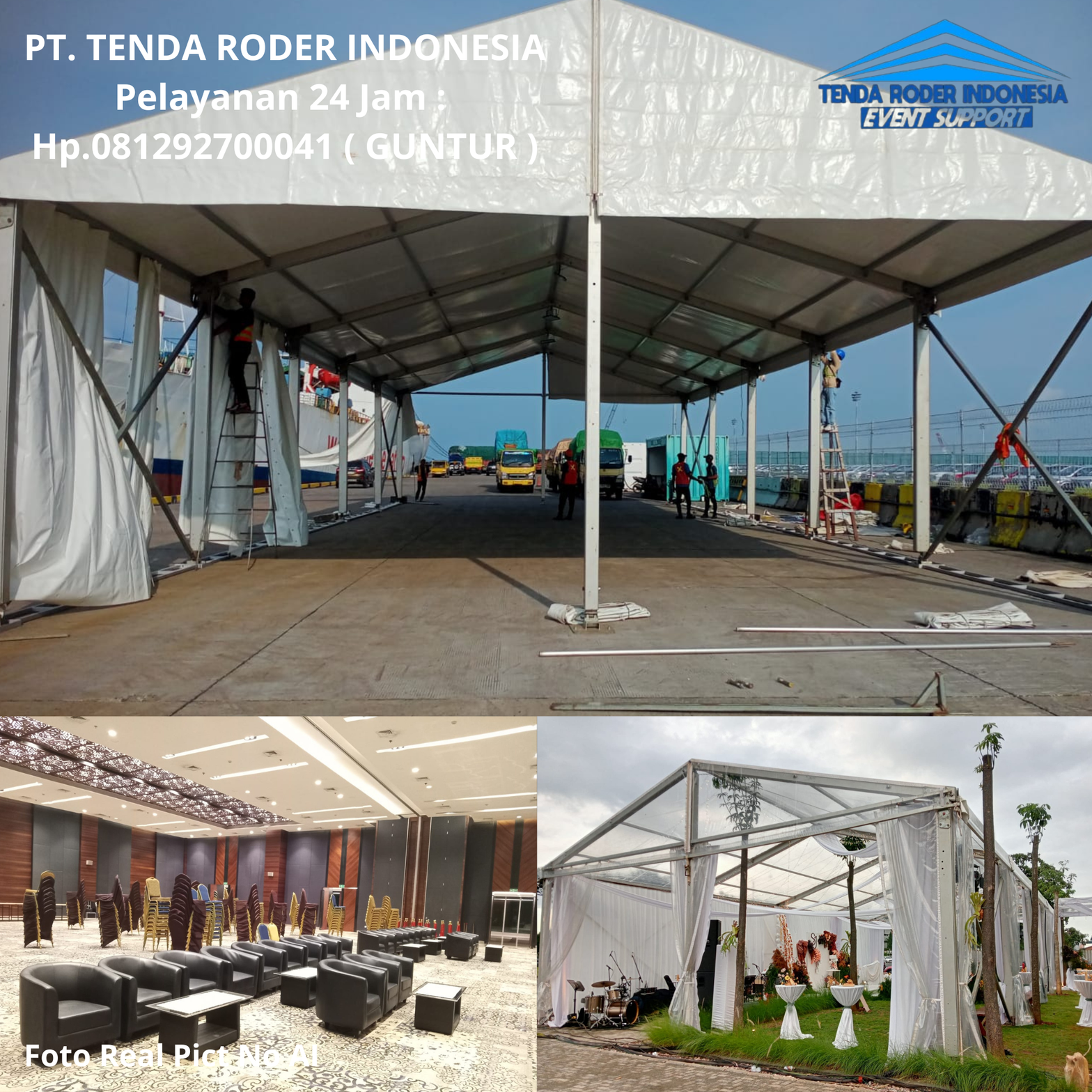 Sewa Tenda Roder,Sofa Hitam Oval Kebon Kacang 081292700041