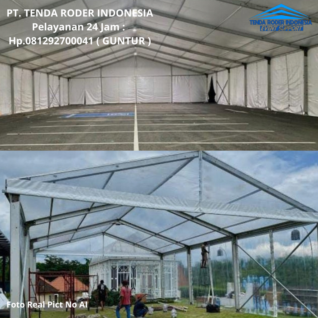 Sewa Tenda Roder,Tenda Konvensional,Tenda hangar Jakarta 081292700041
