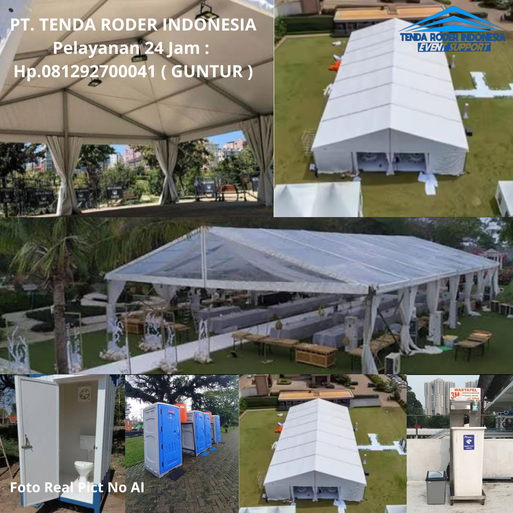 Sewa Toilet,Wastafel portable,Tenda Roder Karawang