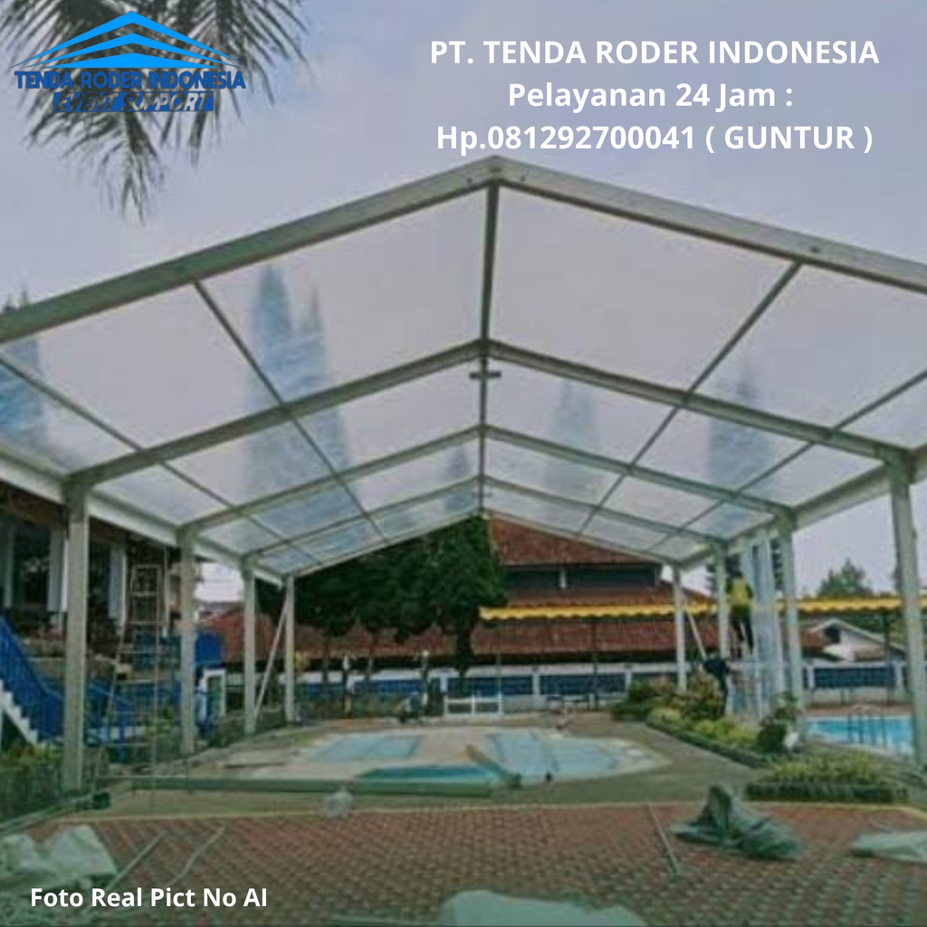 Layanan Sewa Tenda Roder Komplit Ukuran Cikampek 081292700041