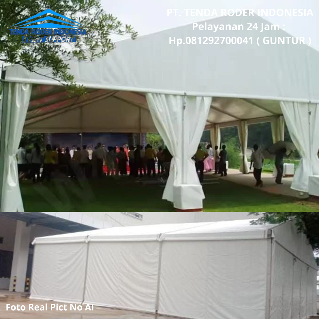 Layanan Sewa Tenda Roder Untuk Acara Pesta Cikarang 081292700041