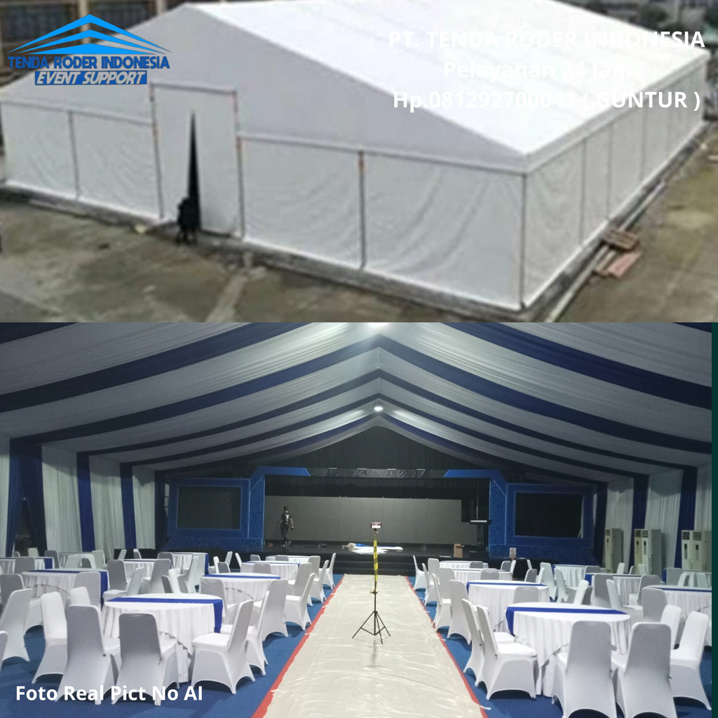 Penyewaan Tenda Roder Set Lengkap Di Cirebon 081292700041