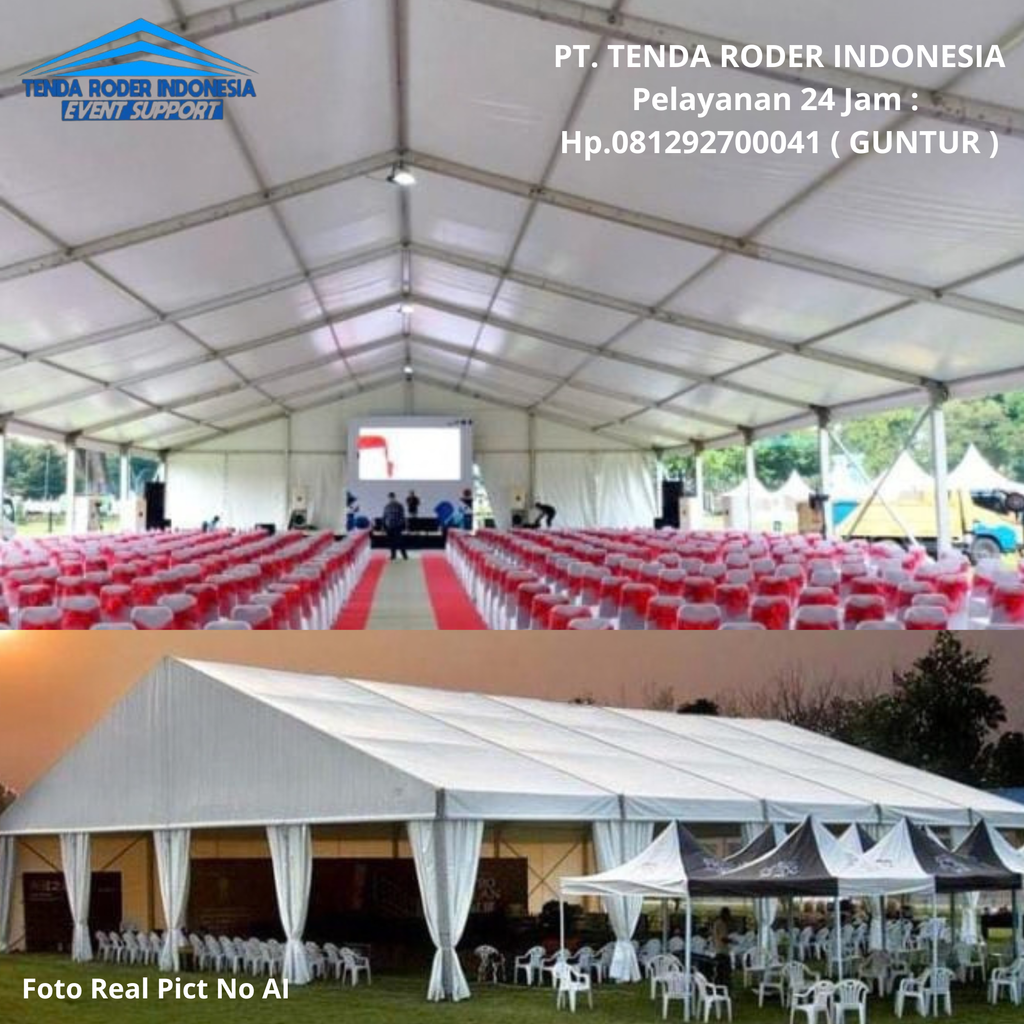 Penyewaan Tenda Roder Set Lengkap Di Cirebon 081292700041