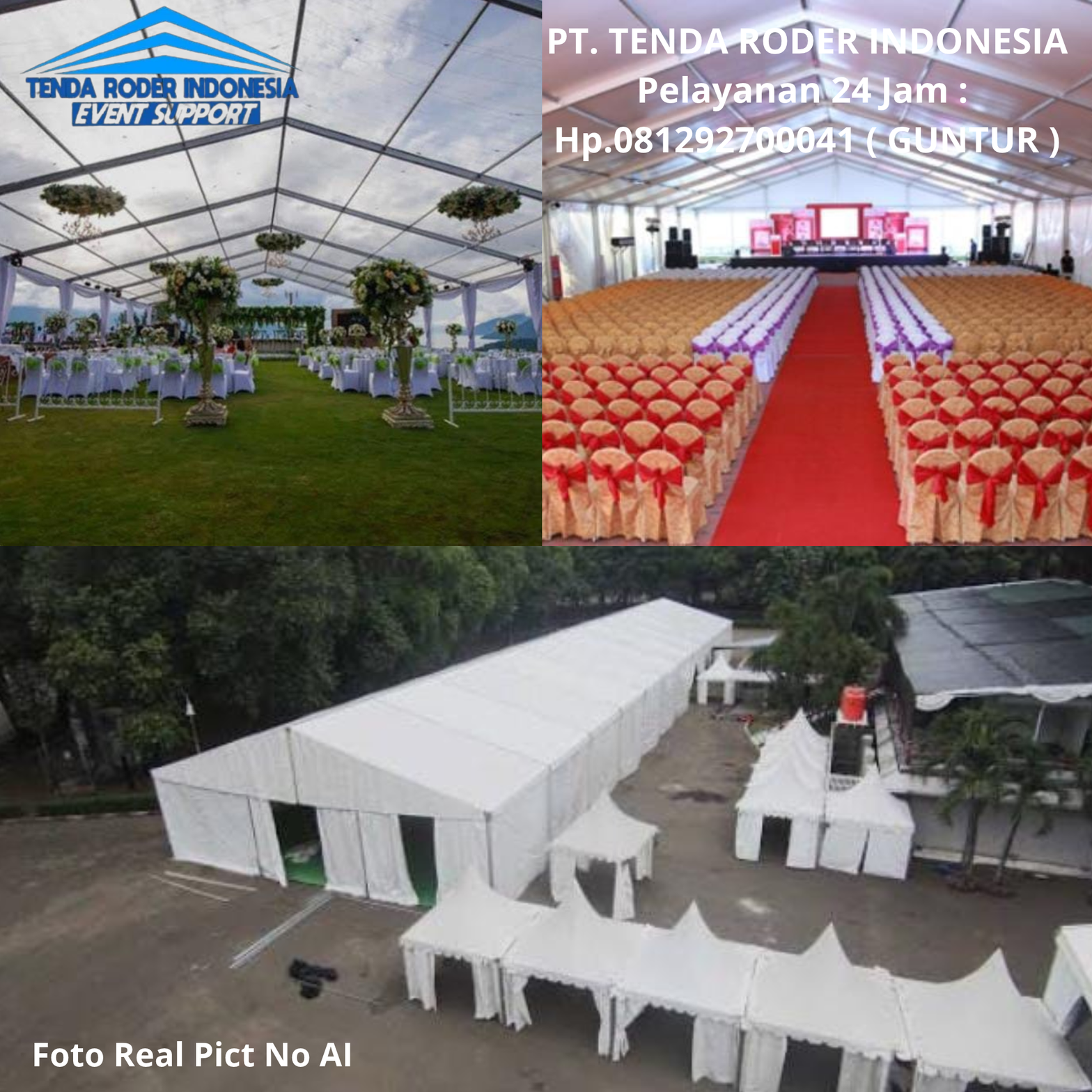 Pusat Sewa Tenda Roder Dan Alat Pesta Lengkap Depok