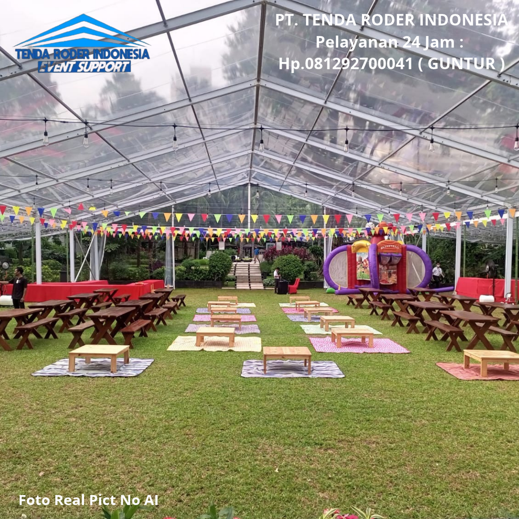Pusat Sewa Tenda Roder Dekorasi Mewah Cikarang 0812-9270-0041