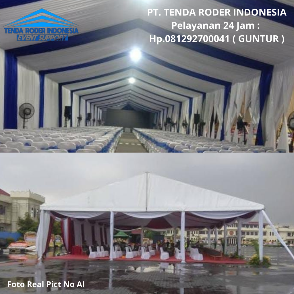 Pusat Sewa Tenda Roder, Tirai Hitam Kualitas Terbaik Jababeka