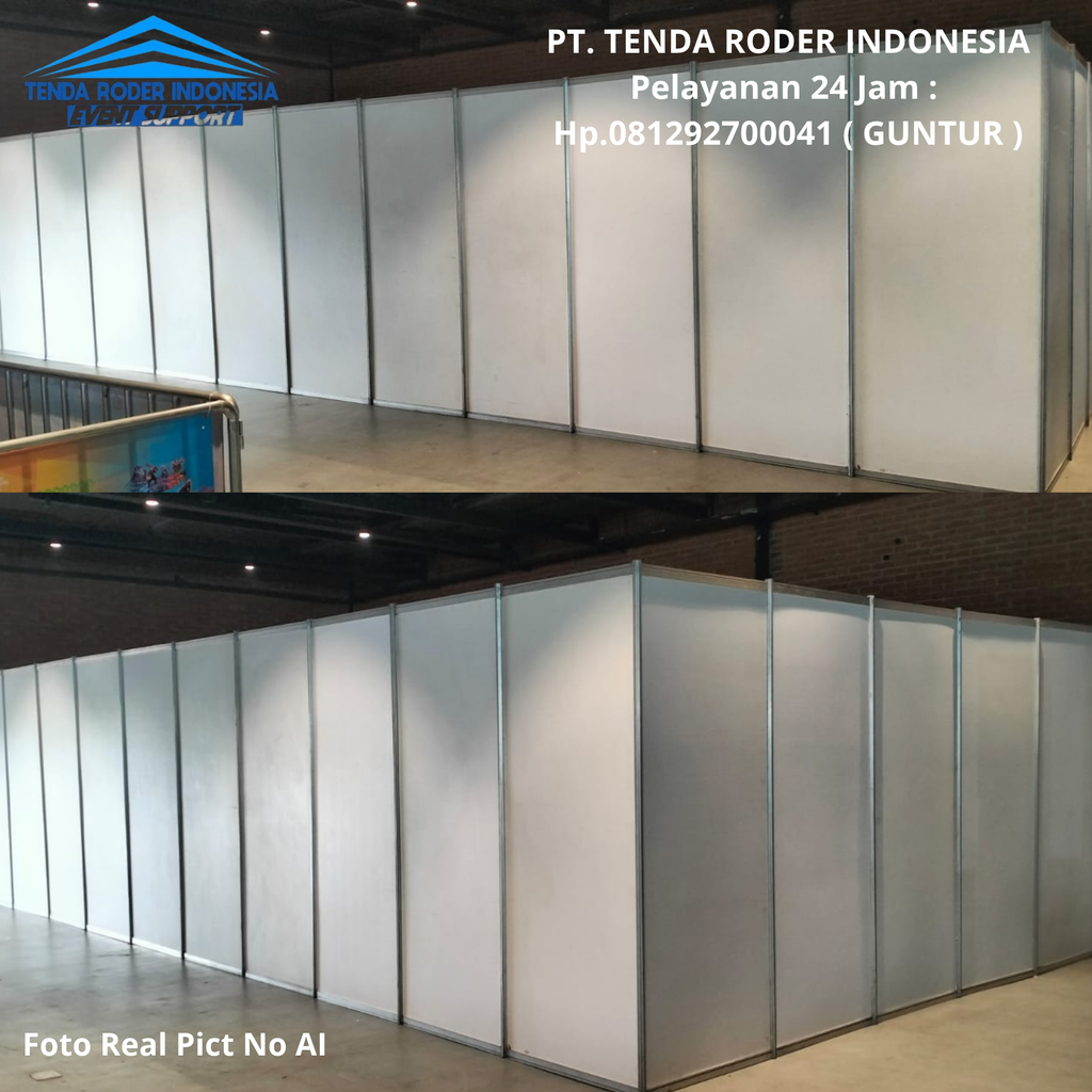 Rental Partisi Ruang Putih,Tenda Roder Jakarta Selatan 081292700041