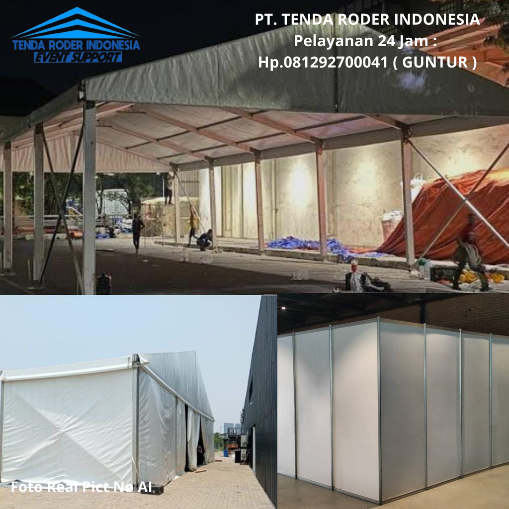 Rental Partisi Ruang Putih,Tenda Roder Jakarta Selatan 081292700041