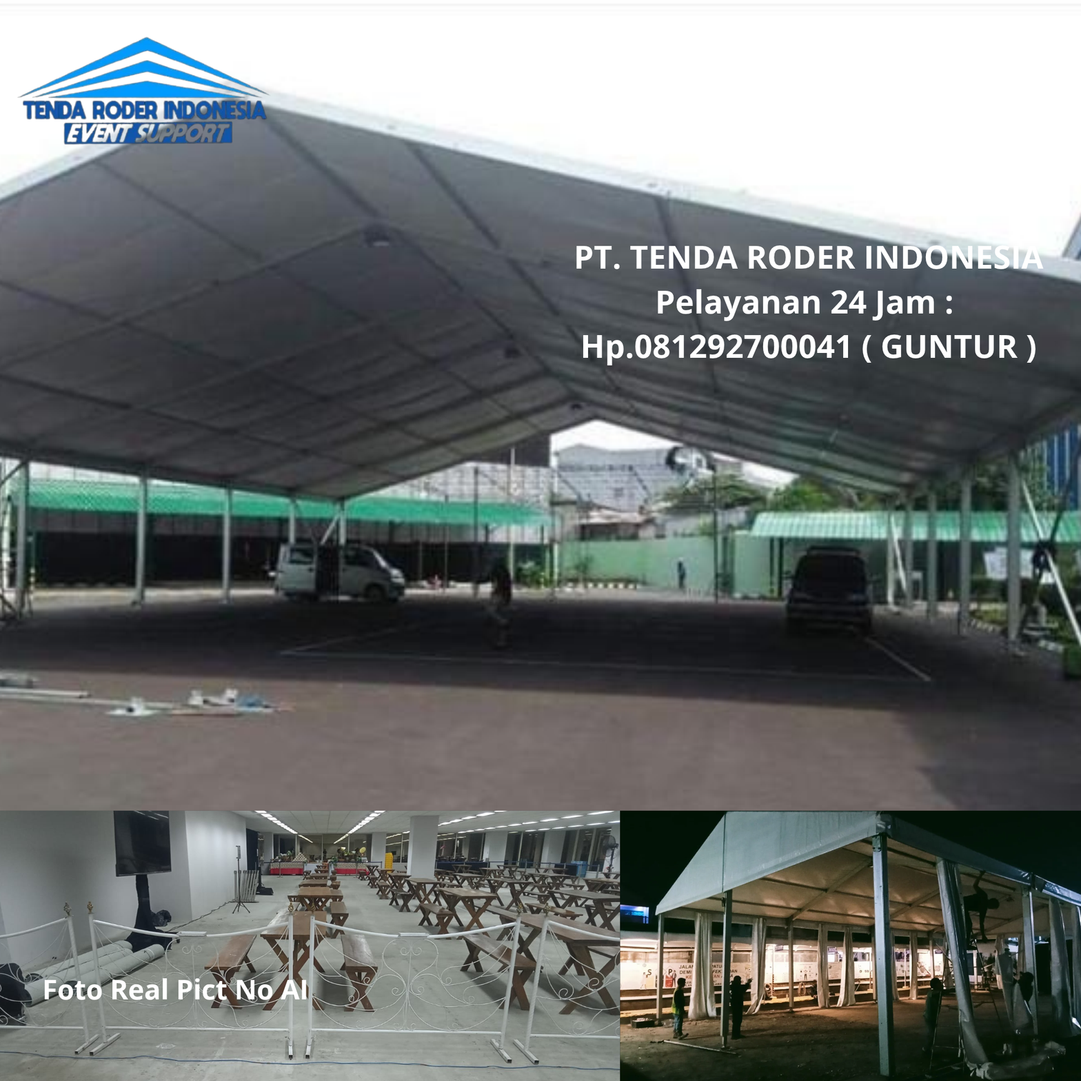 Rental Pembatas VIP Putih Dan Tenda Roder Banten 081292700041