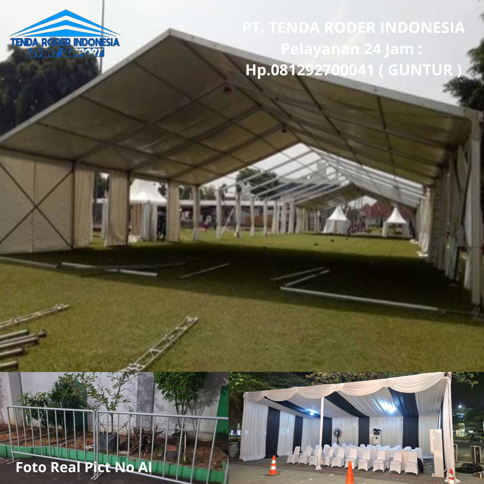 Rental Rowing Pembatas,Tenda Roder,Tenda Serut Purwokerto