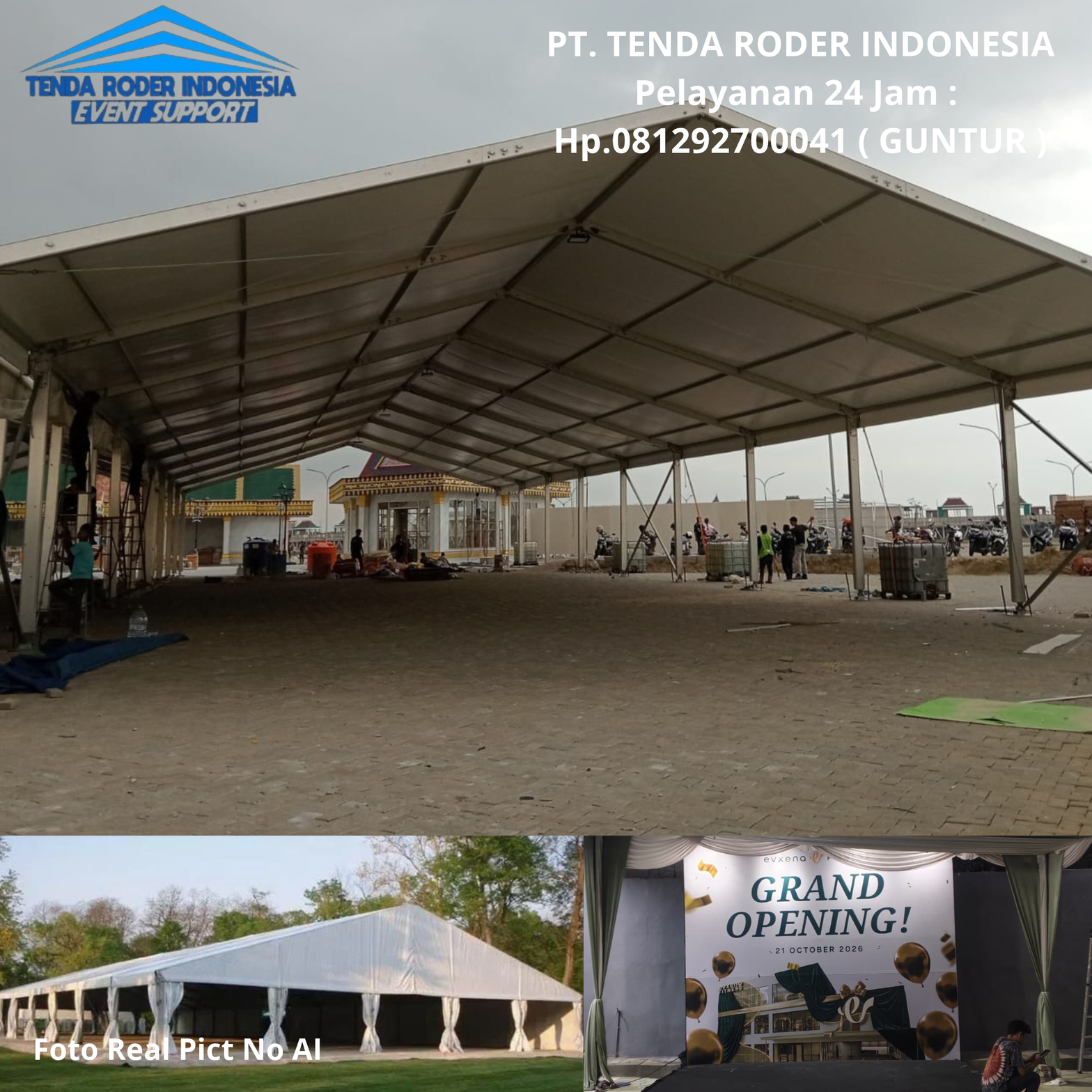 Rental Sewa Backdrop flexy,Tenda Roder Premium Bogor 081292700041