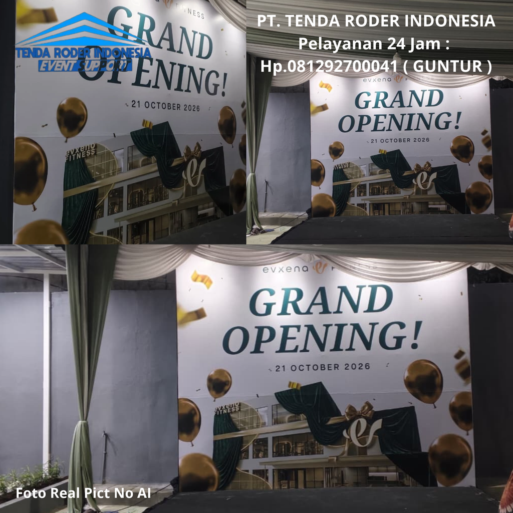 Rental Sewa Backdrop flexy,Tenda Roder Premium Bogor 081292700041