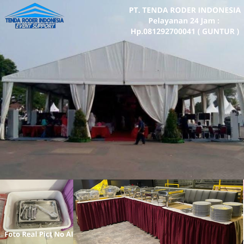 Rental Sewa Tenda Roder Lengkap Alat Catering di Bekasi 081292700041