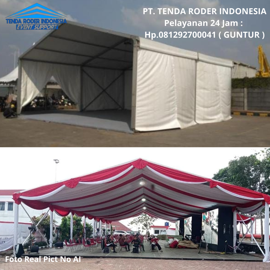 Rental Sewa Tenda Roder Lengkap Alat Catering di Bekasi 081292700041