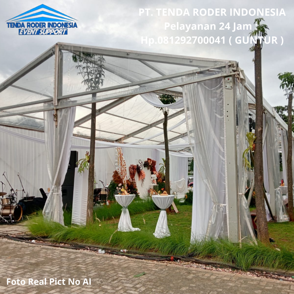 Rental Sewa Tenda Roder Rangka Kokoh,Kualitas Top Bogor 081292700041